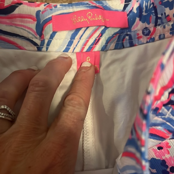 Lily pulitzer floral skort - Picture 2 of 4